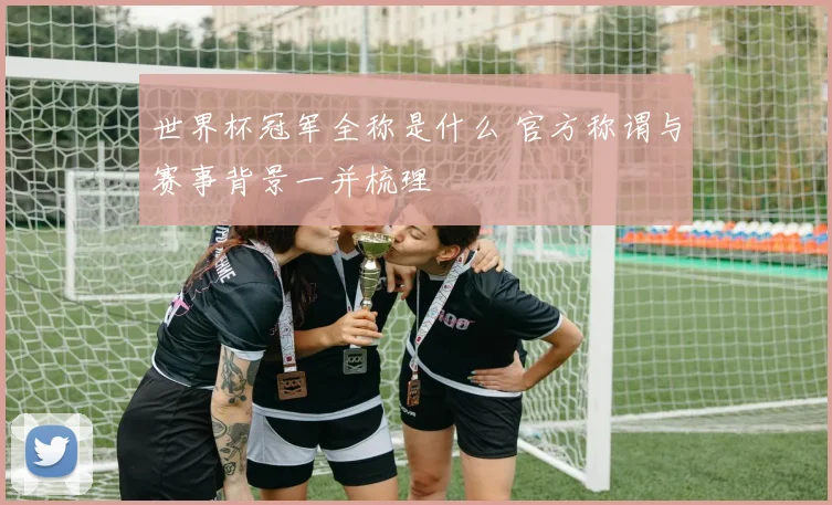 世界杯冠军全称是什么 官方称谓与赛事背景一并梳理